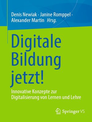 cover image of Digitale Bildung jetzt!